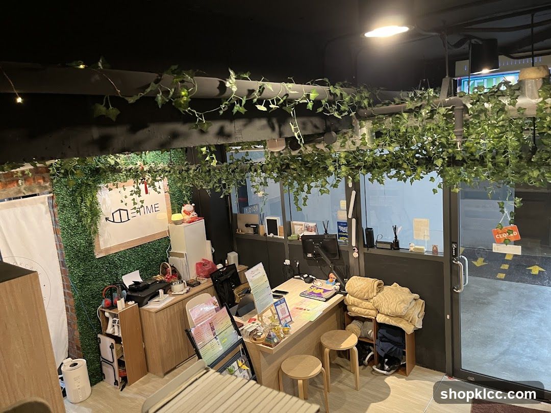 Reception Area with Greenery