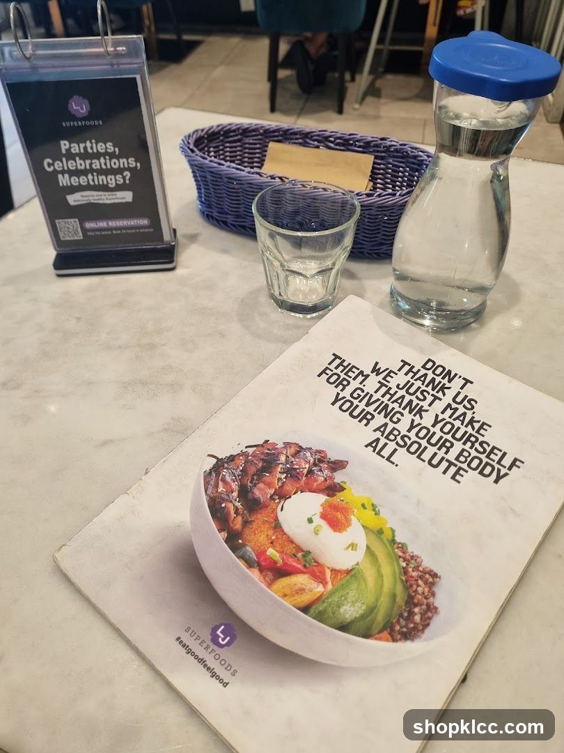 Superfoods Advertisement