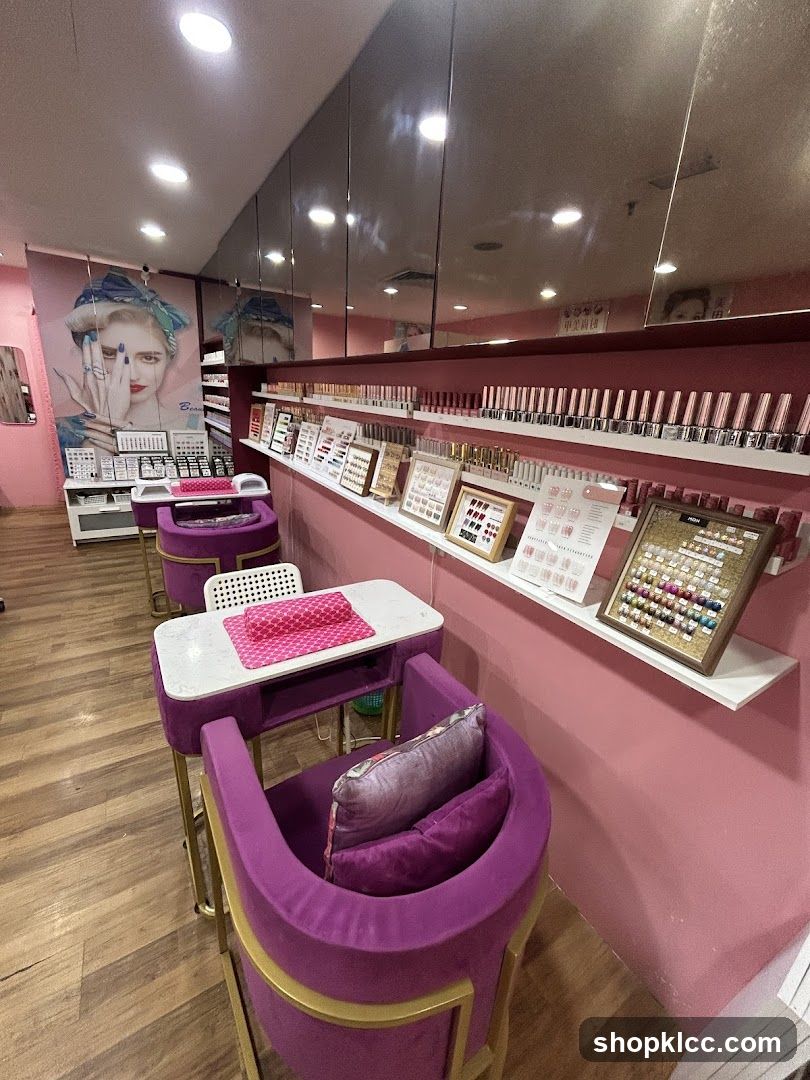 Nail Salon Interior