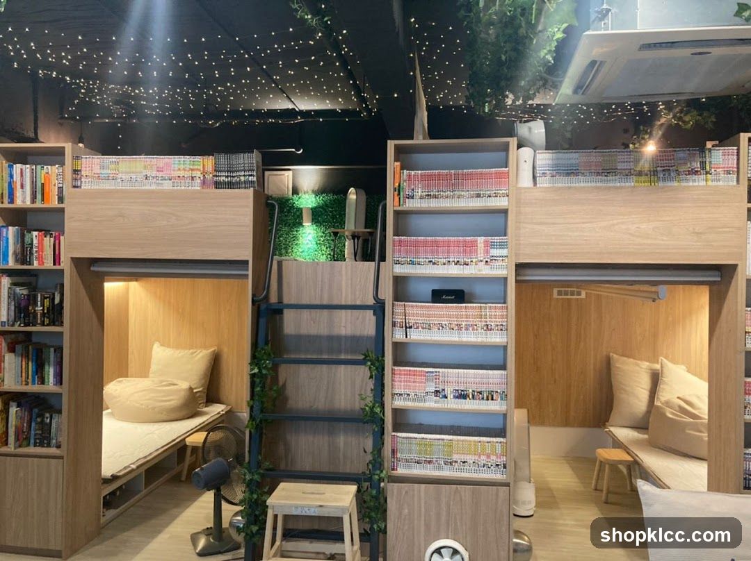Cozy Reading Nooks with Bookshelves