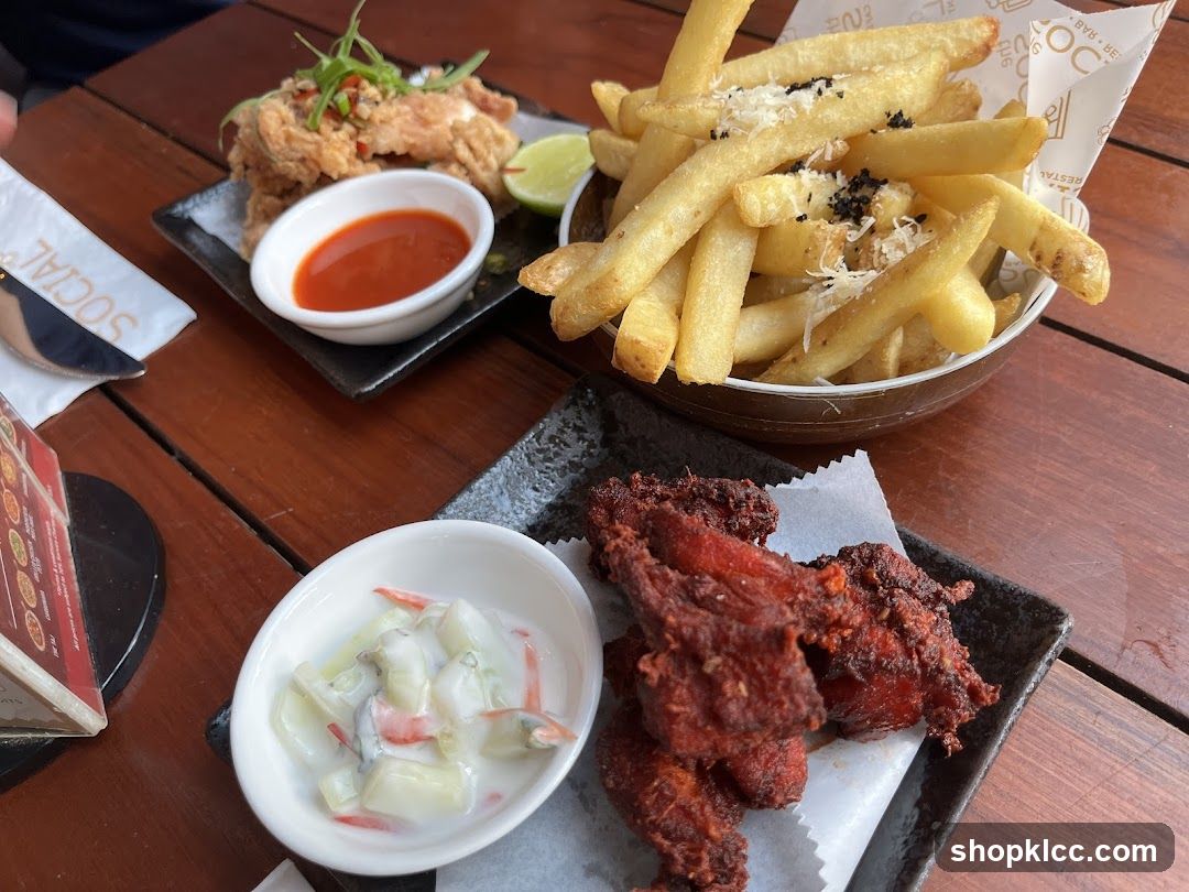 Fried Chicken and Fries