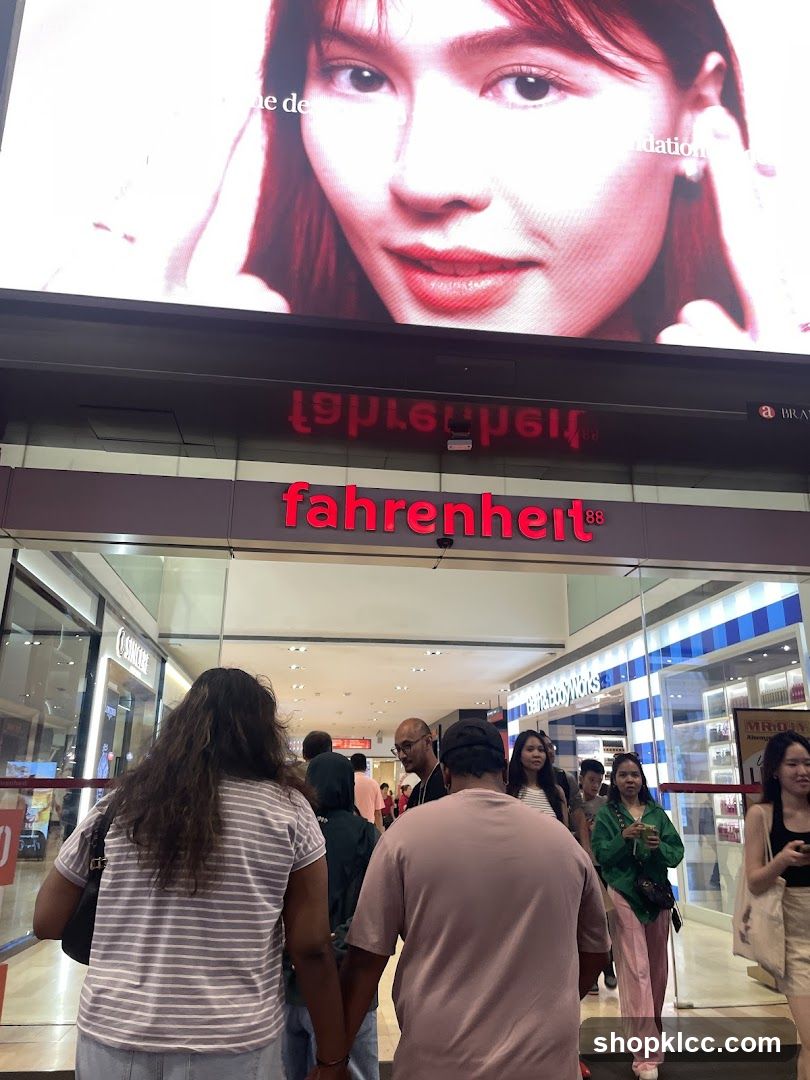 Mall Entrance with Advertisement