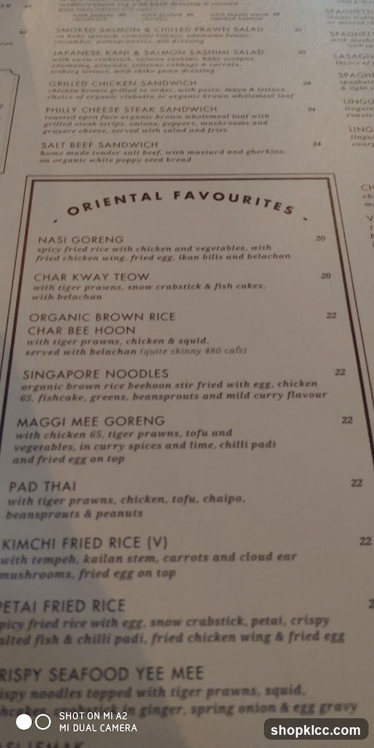ORIENTAL FAVOURITES