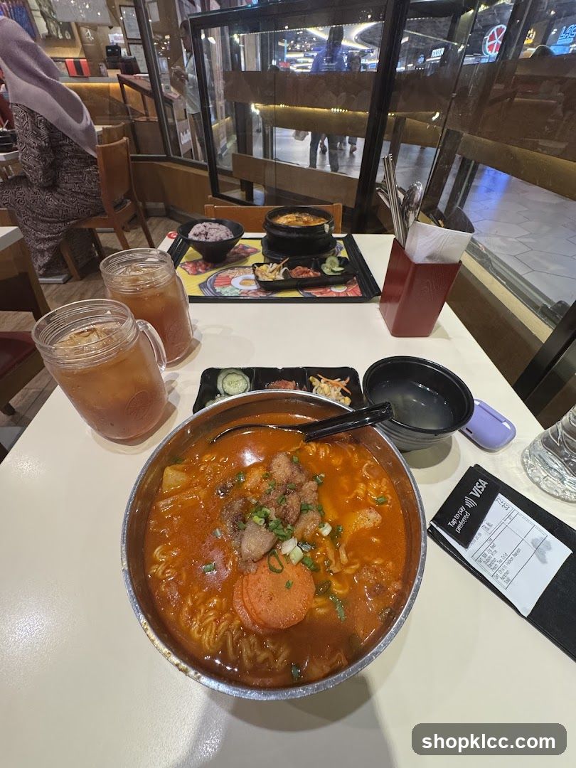 Korean Food Spread