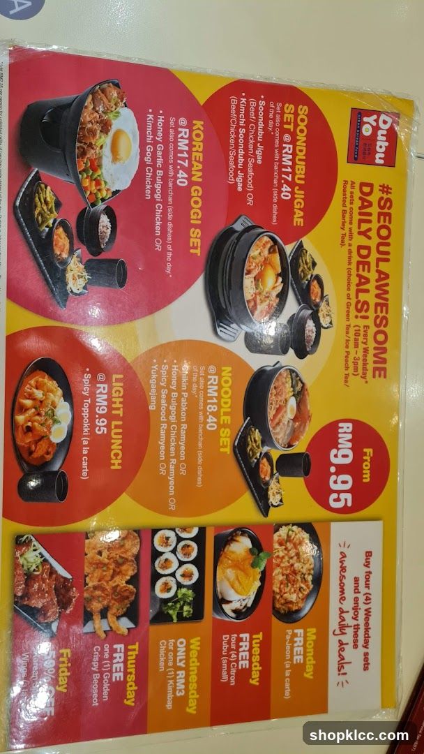 Dubu Yo Daily Deals