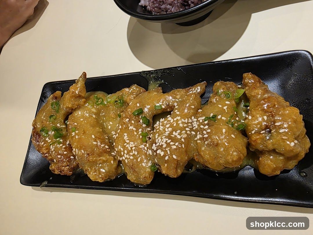 Chicken Wings with Sesame Seeds