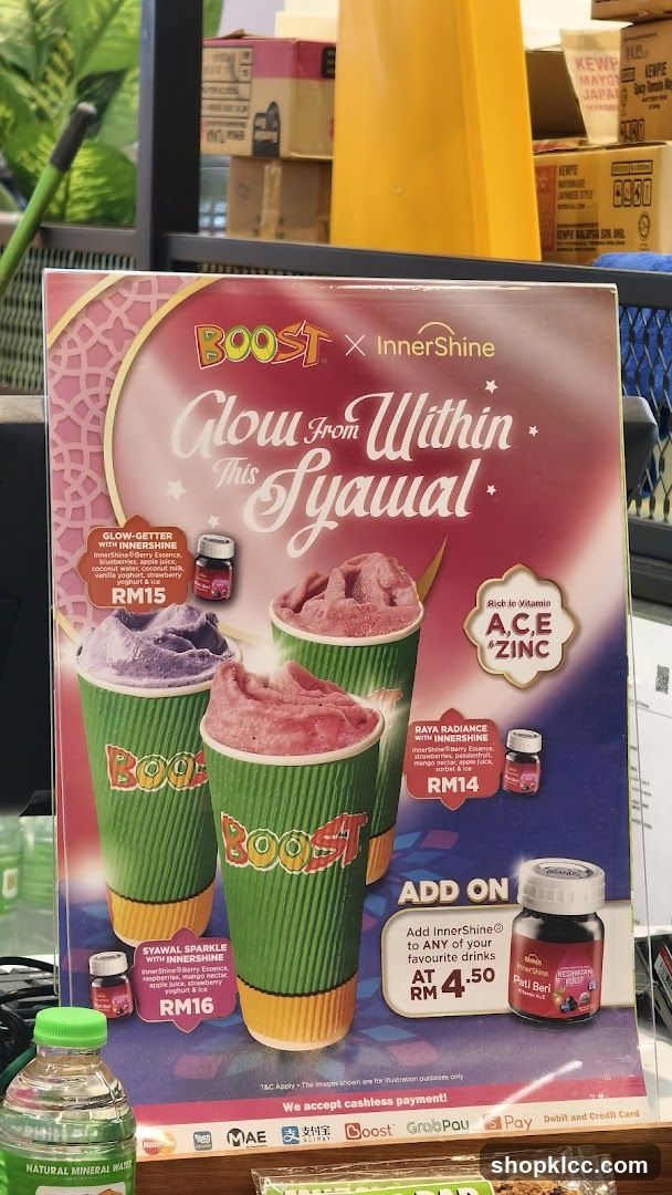 Boost x InnerShine Syawal Promotion