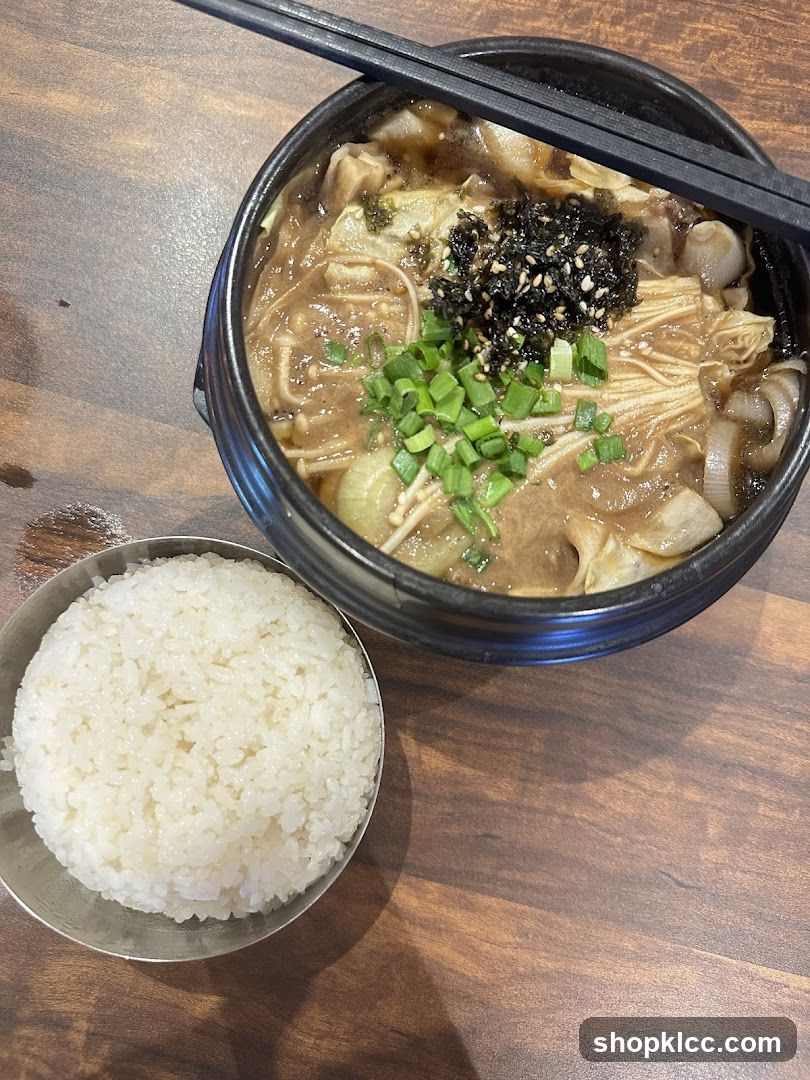 Korean Stew with Rice