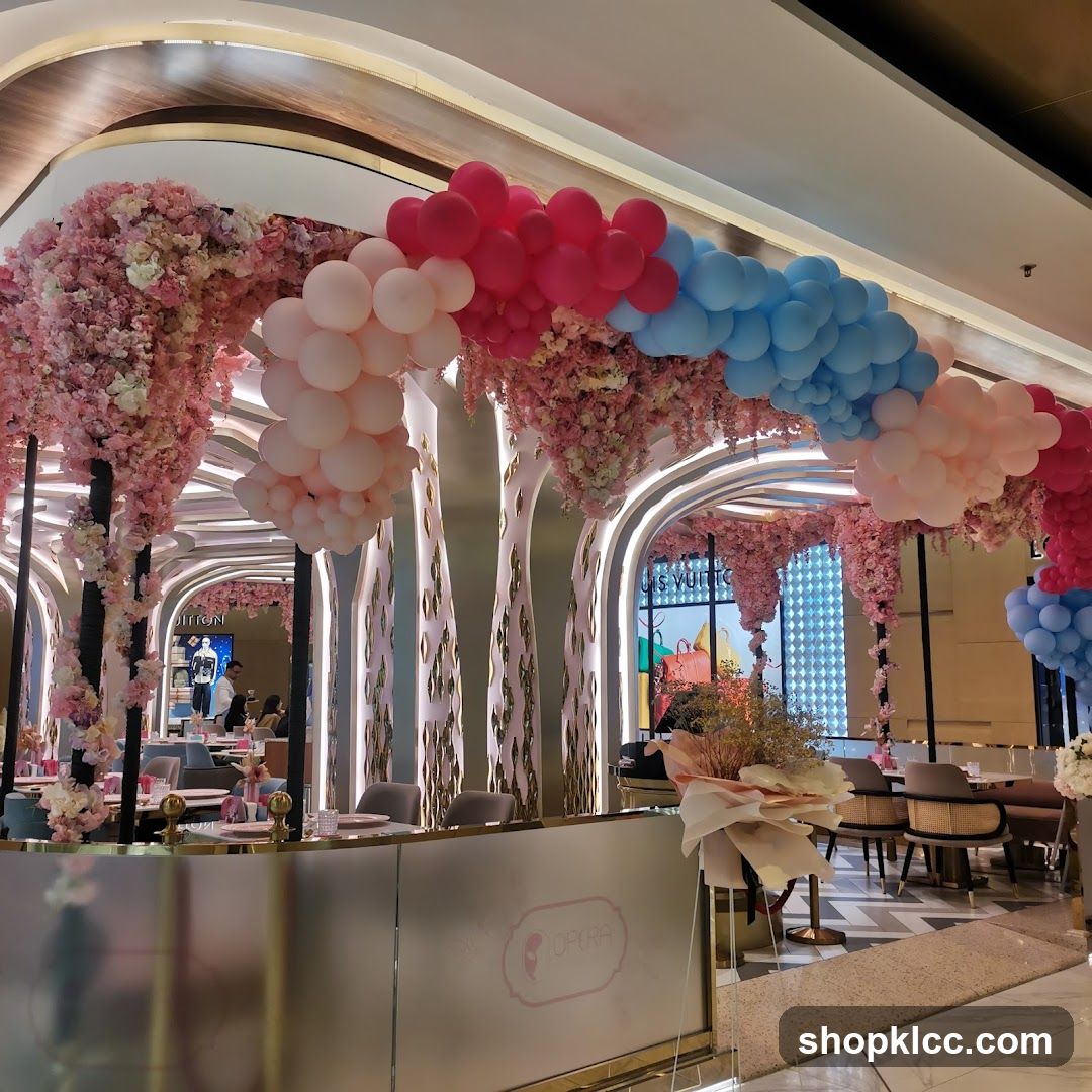 Decorated Cafe Interior