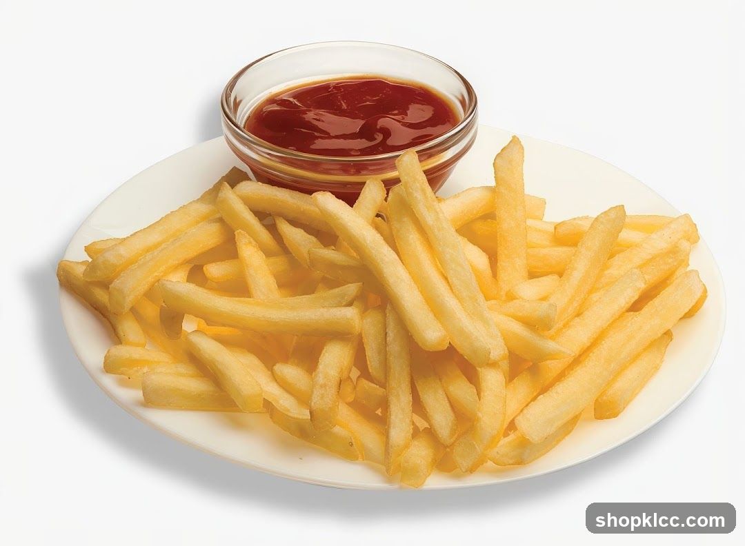 French Fries with Ketchup