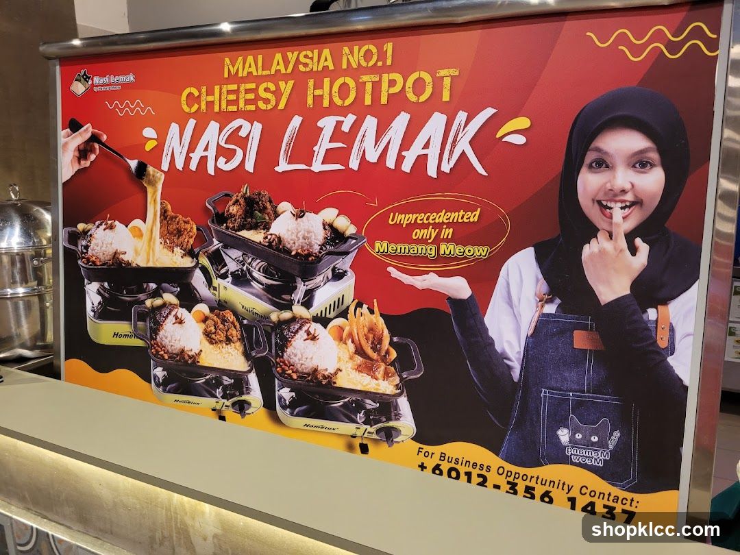 Nasi Lemak Cheesy Hotpot Advertisement