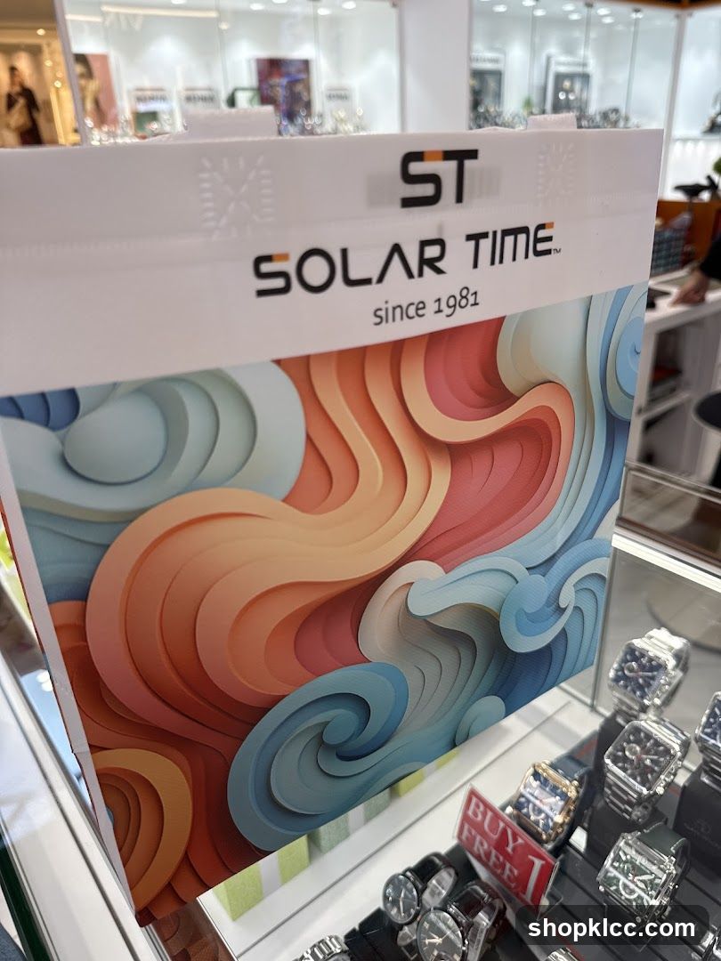 Solar Time Watch Display