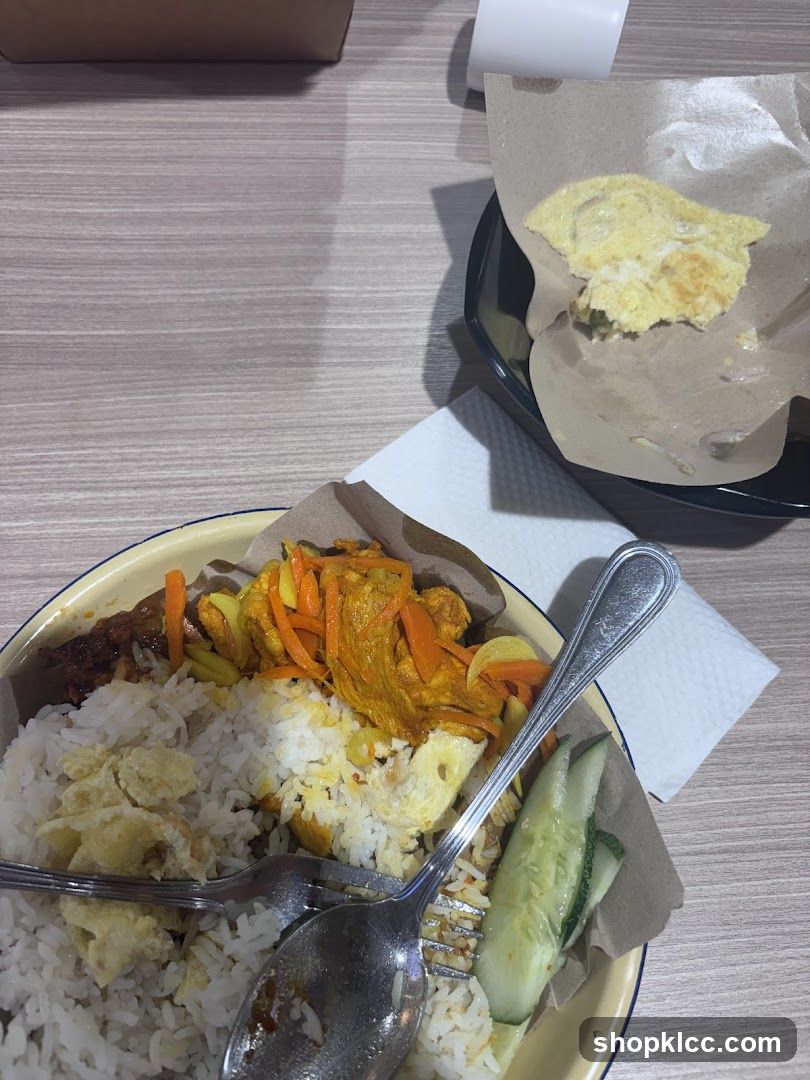 Rice dish with side of fried egg