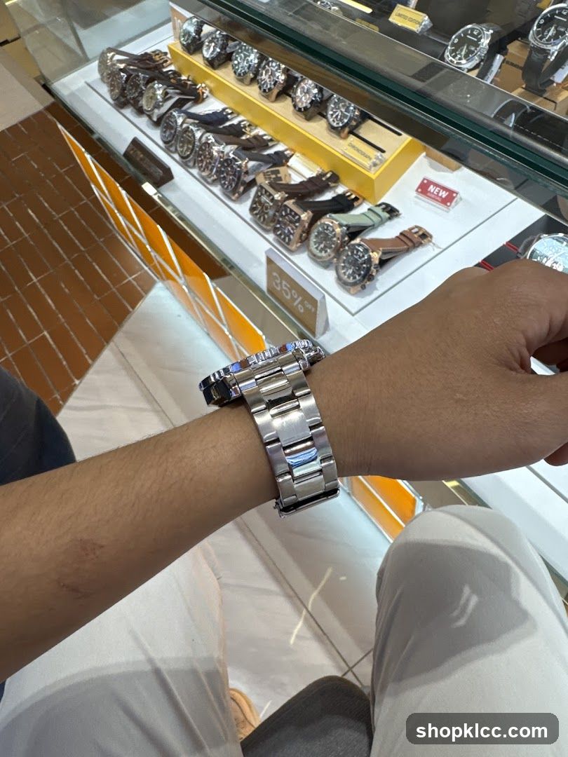Watches on Display