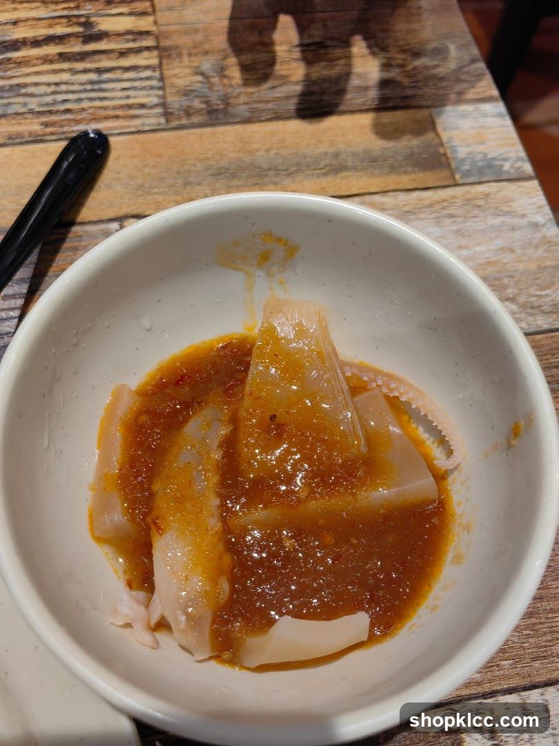 Squid in Sauce