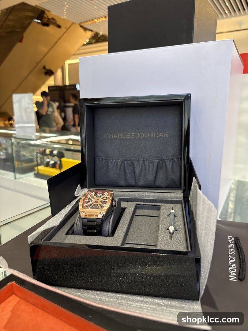 Charles Jourdan Watch Display