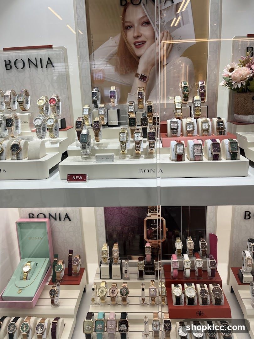 Display of Bonia Watches