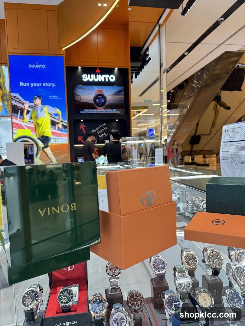 Watches and Accessories Display