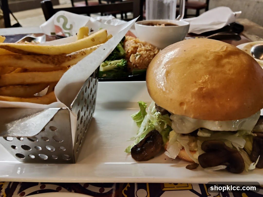 Burger and Fries