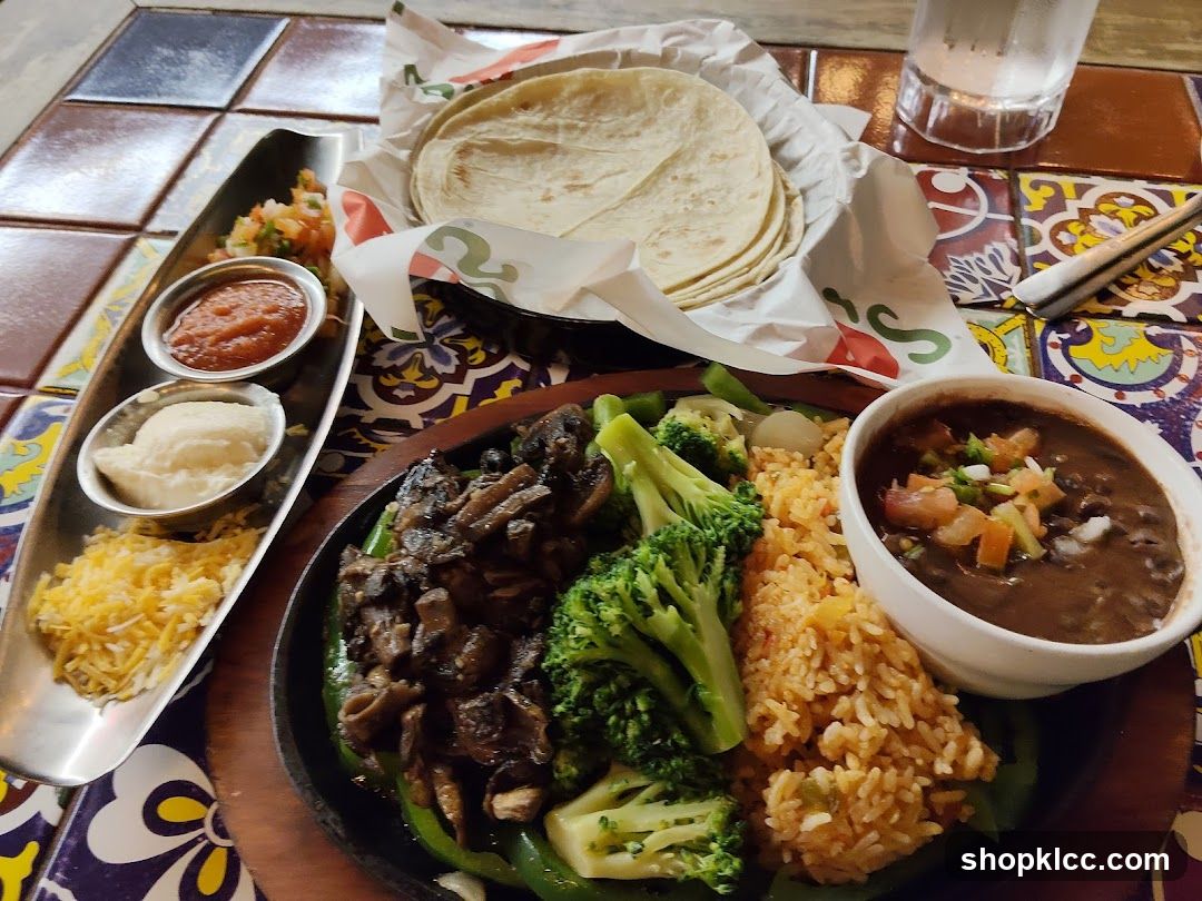 Sizzling Fajitas with Sides