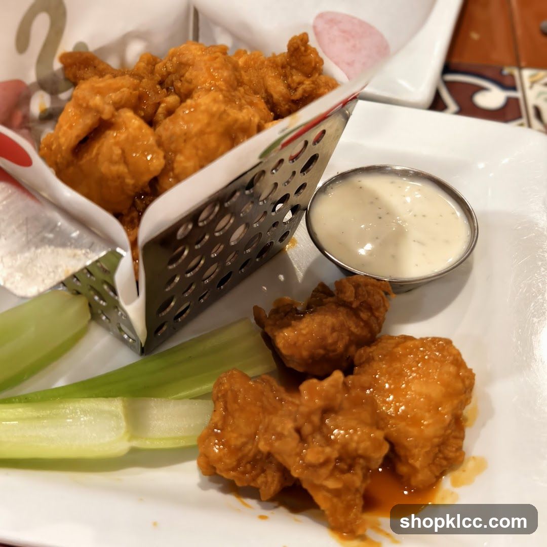 Buffalo Chicken Bites with Ranch Dip