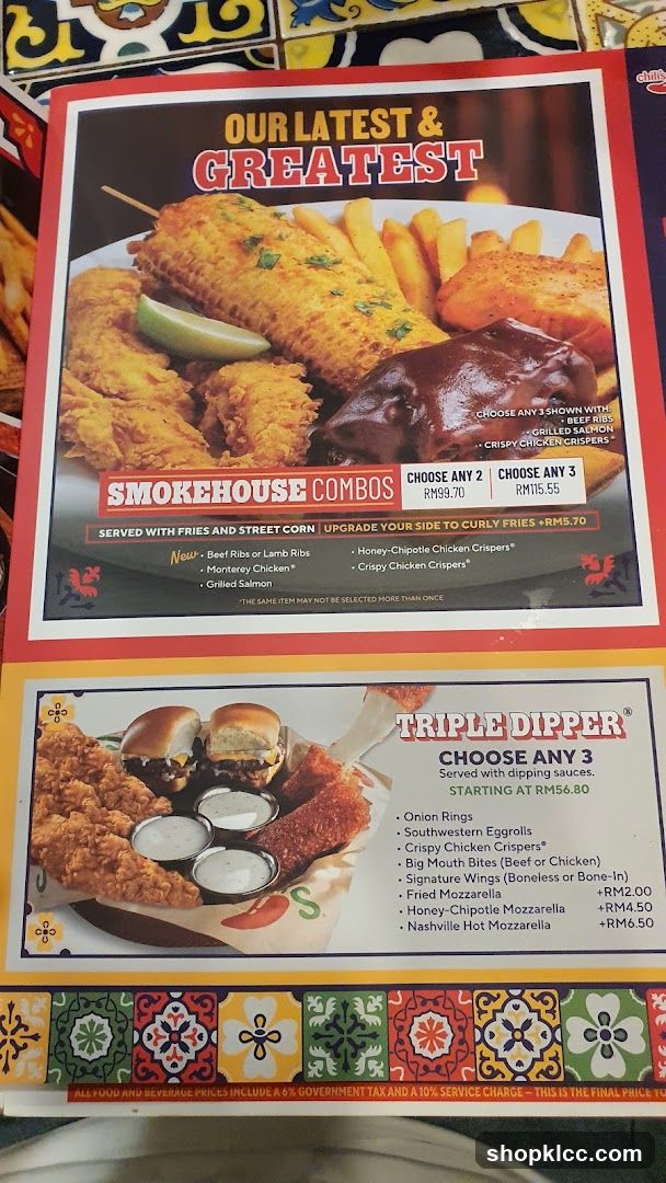 Chili's Latest & Greatest Combos
