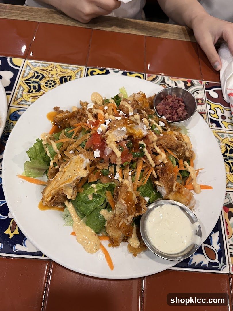 Crispy Chicken Salad