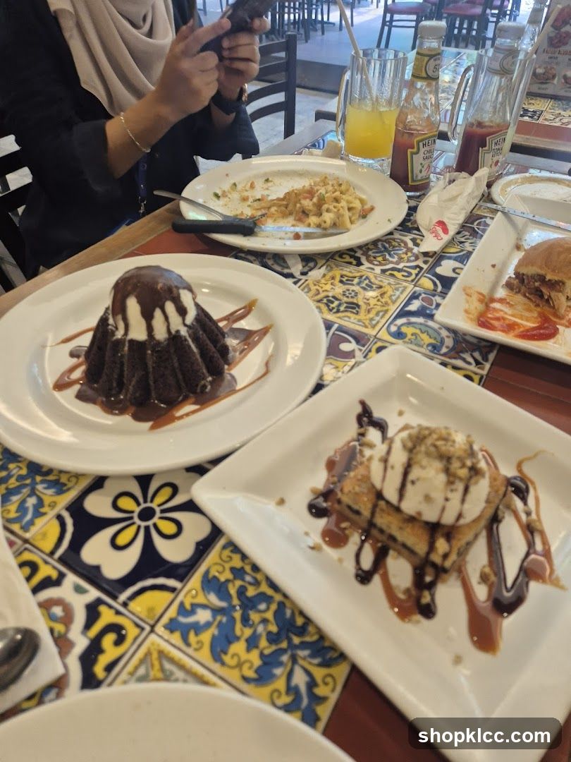 Dessert and Pasta