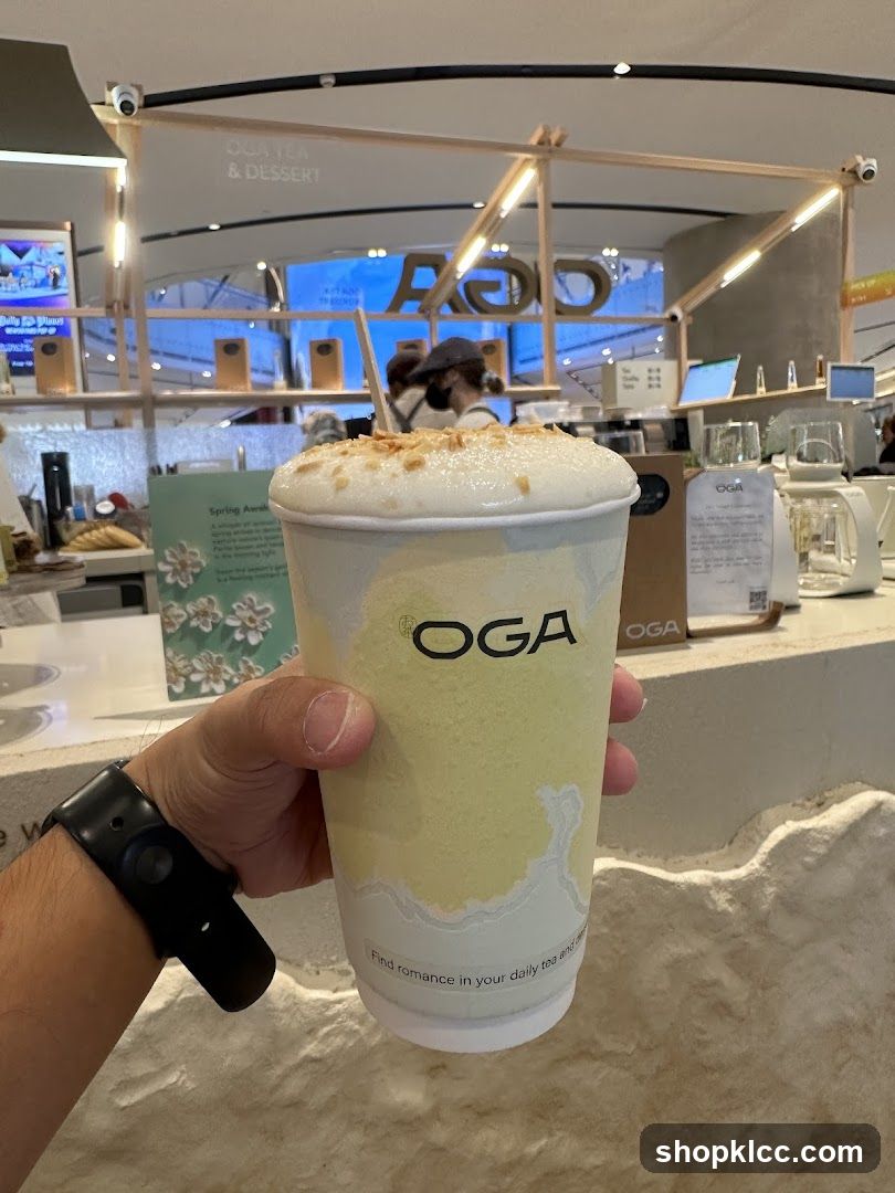 Beverage with OGA Branding