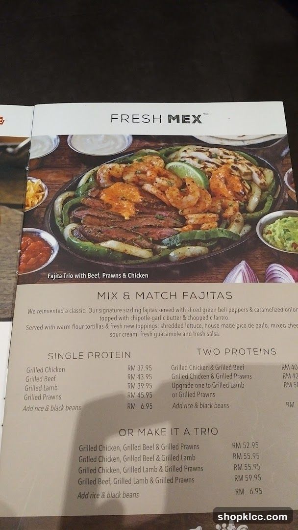 FRESH MEX Fajitas