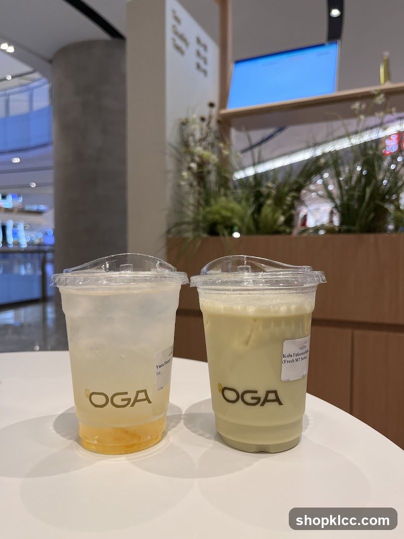 Two drinks from OGA