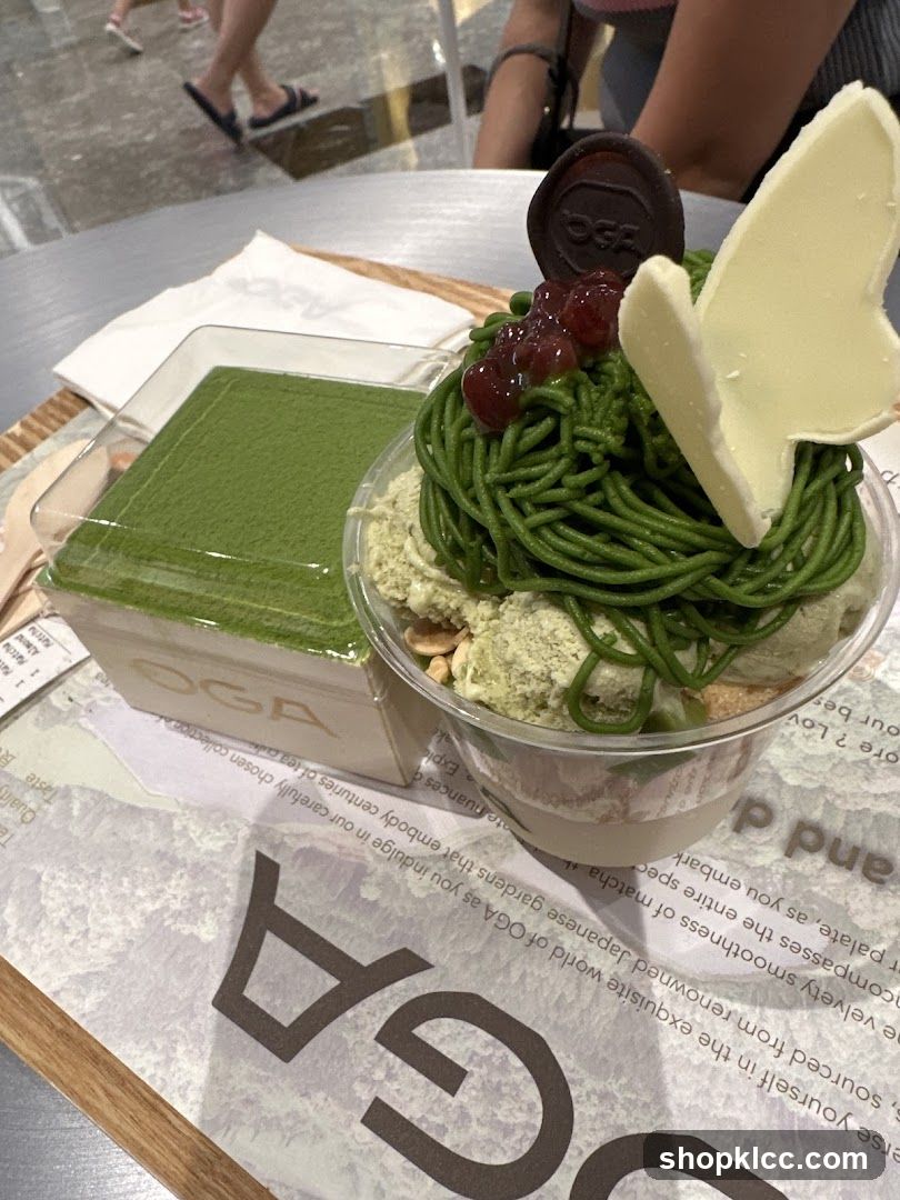 Matcha Desserts