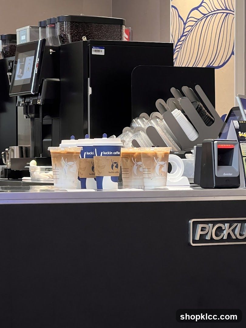 Coffee Shop Counter