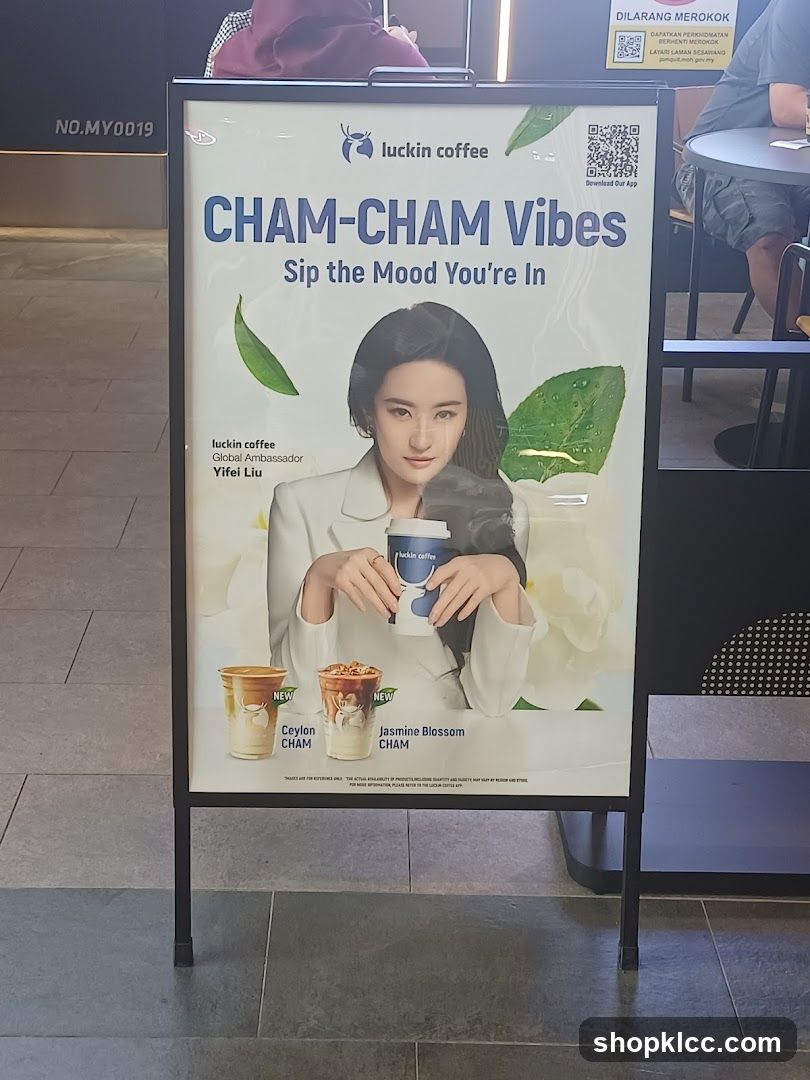 Luckin Coffee Advertisement
