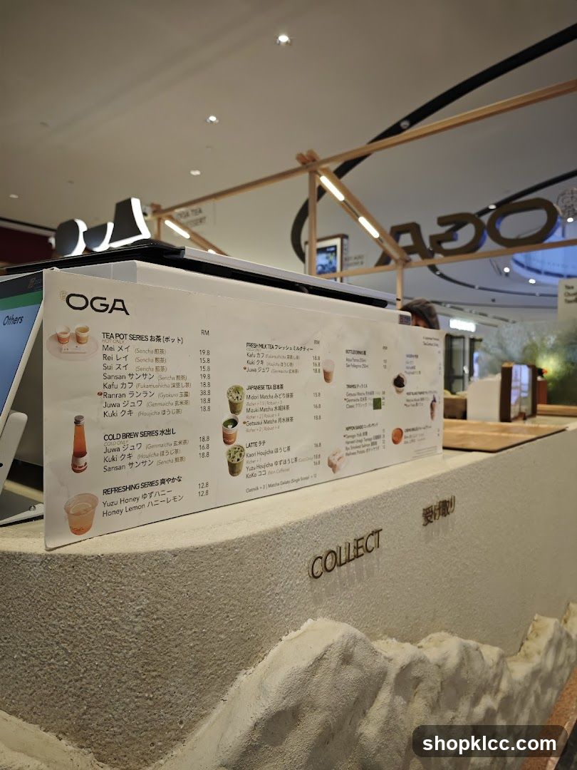 OGA Menu