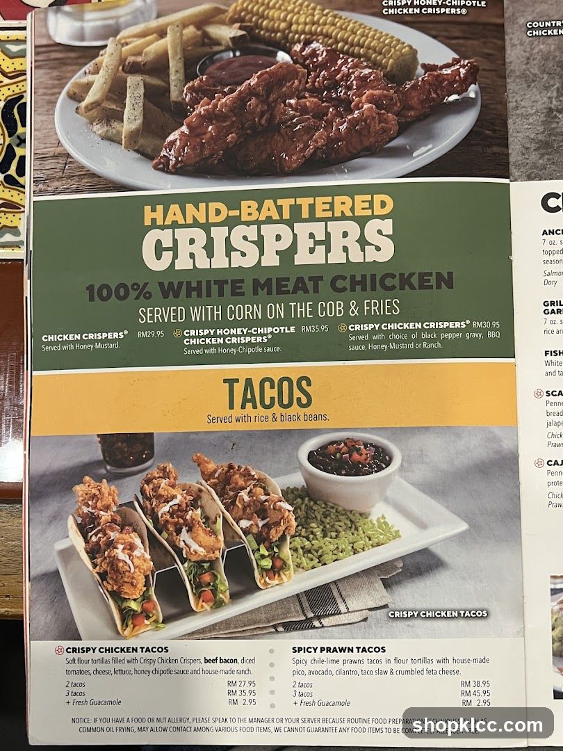 Hand-Battered Crispers and Tacos