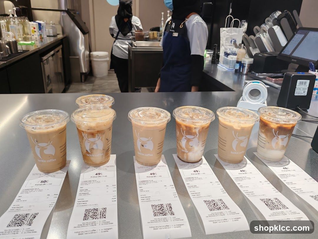 Iced Coffee Drinks