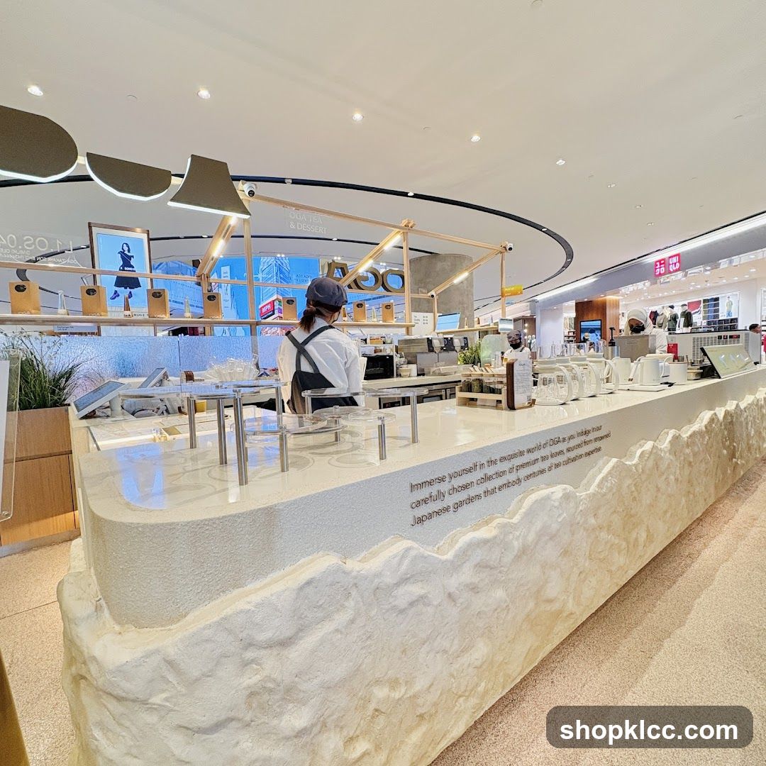 Tea and Dessert Counter