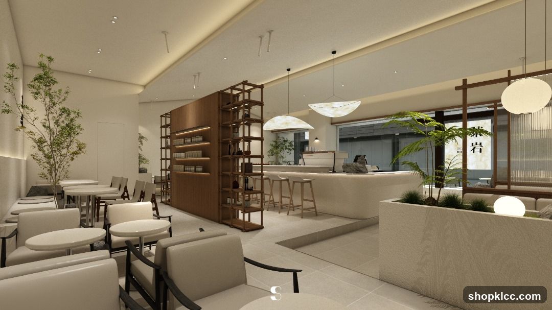 Modern Cafe Interior