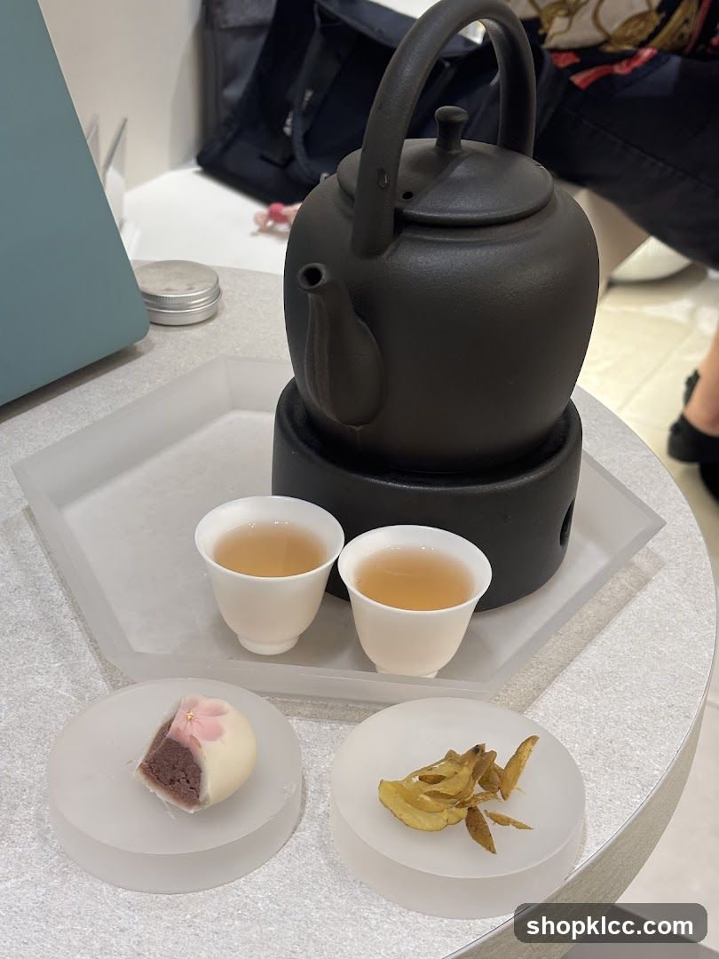 Tea Set with Pastry