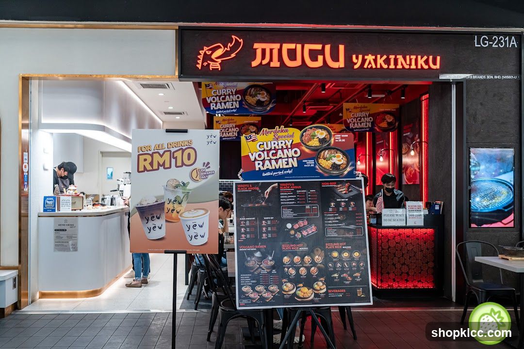 Restaurant Entrance with Menu Boards