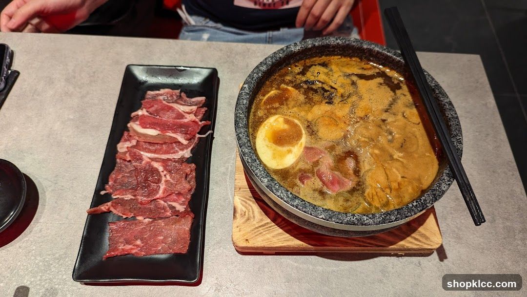 Ramen and Sliced Beef