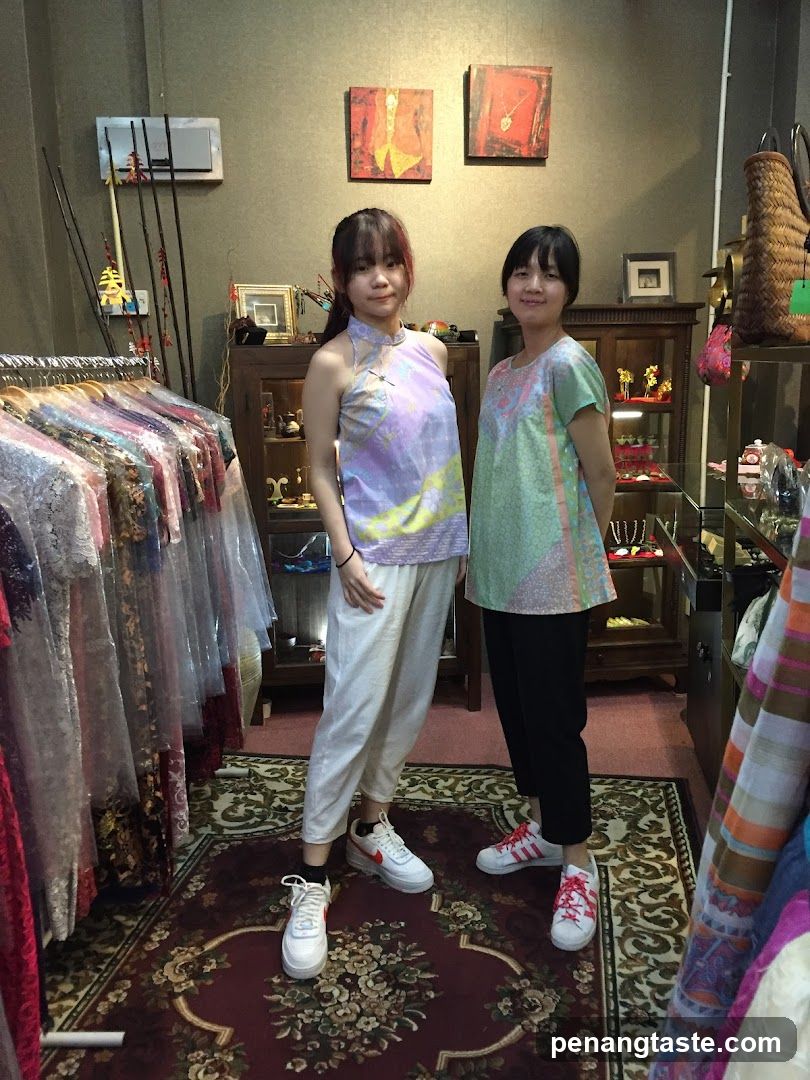 Two women in a boutique