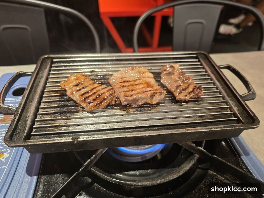 Grilling Meat