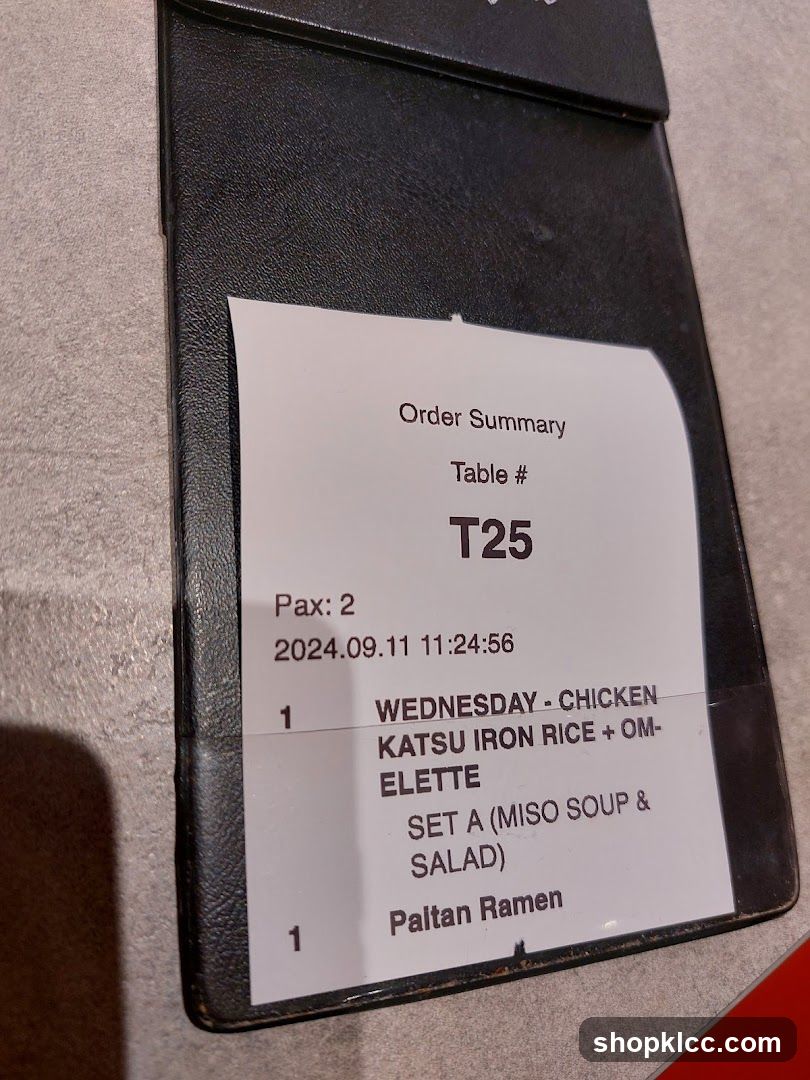 Order Summary