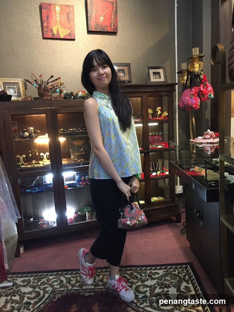 Woman Posing in a Shop