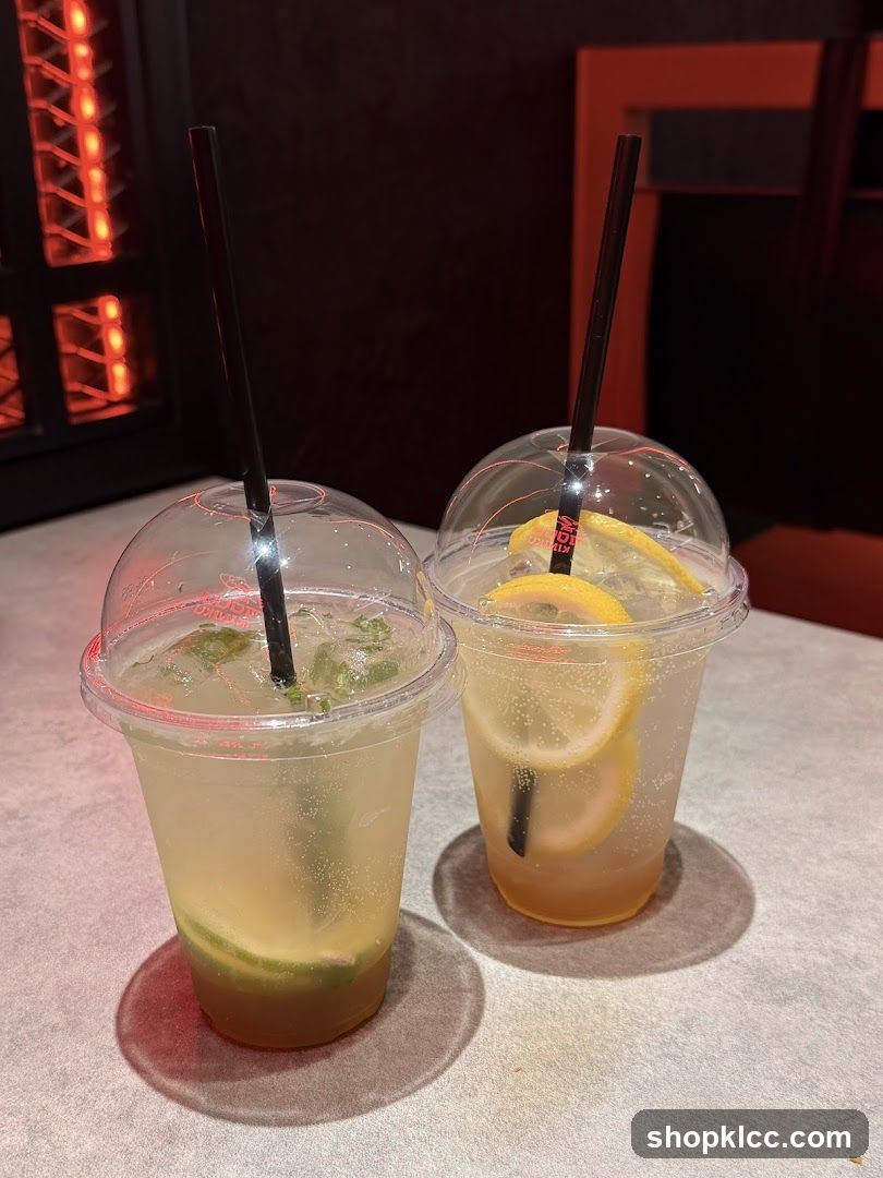 Two Refreshing Drinks
