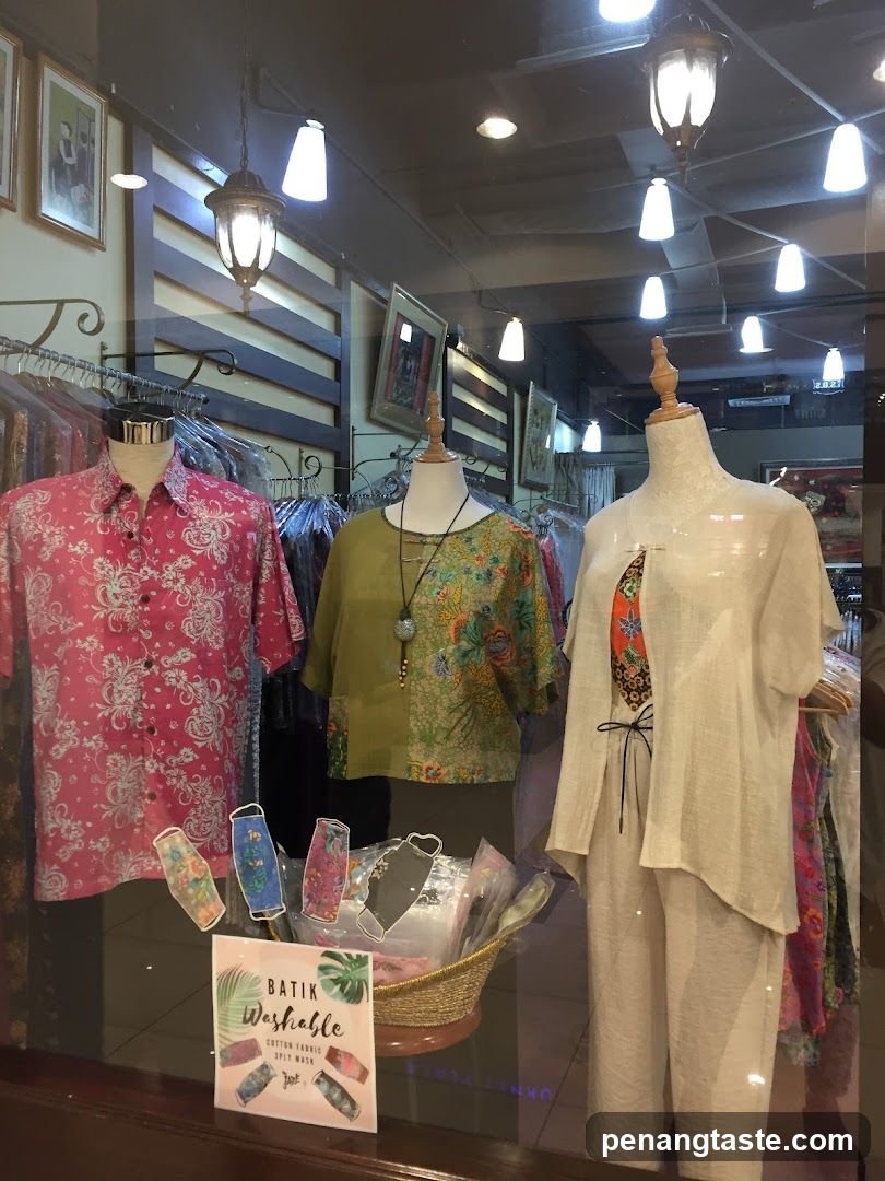 Batik Clothing Display