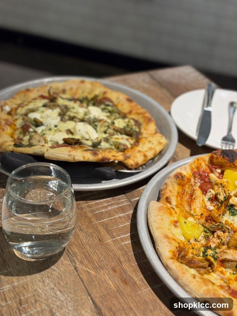 Two Pizzas and a Drink