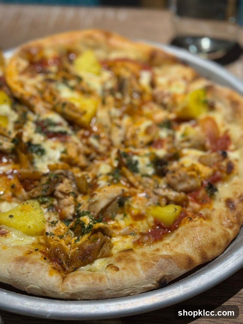 Chicken and Pineapple Pizza